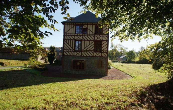 Bed and Breakfast Le Manoir Des Arts Saint-Samson-de-Bonfosse Экстерьер фото