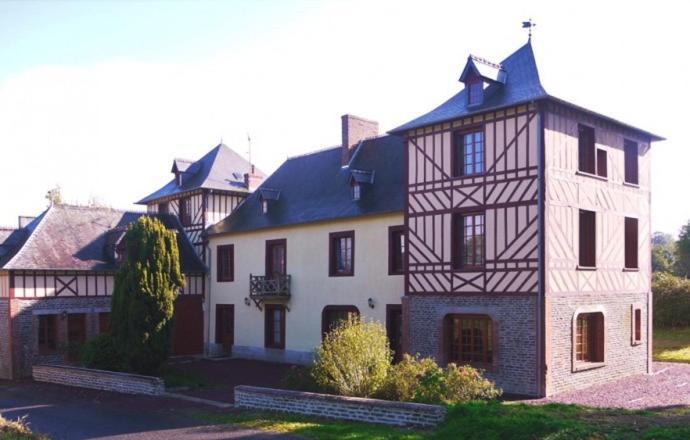 Bed and Breakfast Le Manoir Des Arts Saint-Samson-de-Bonfosse Экстерьер фото