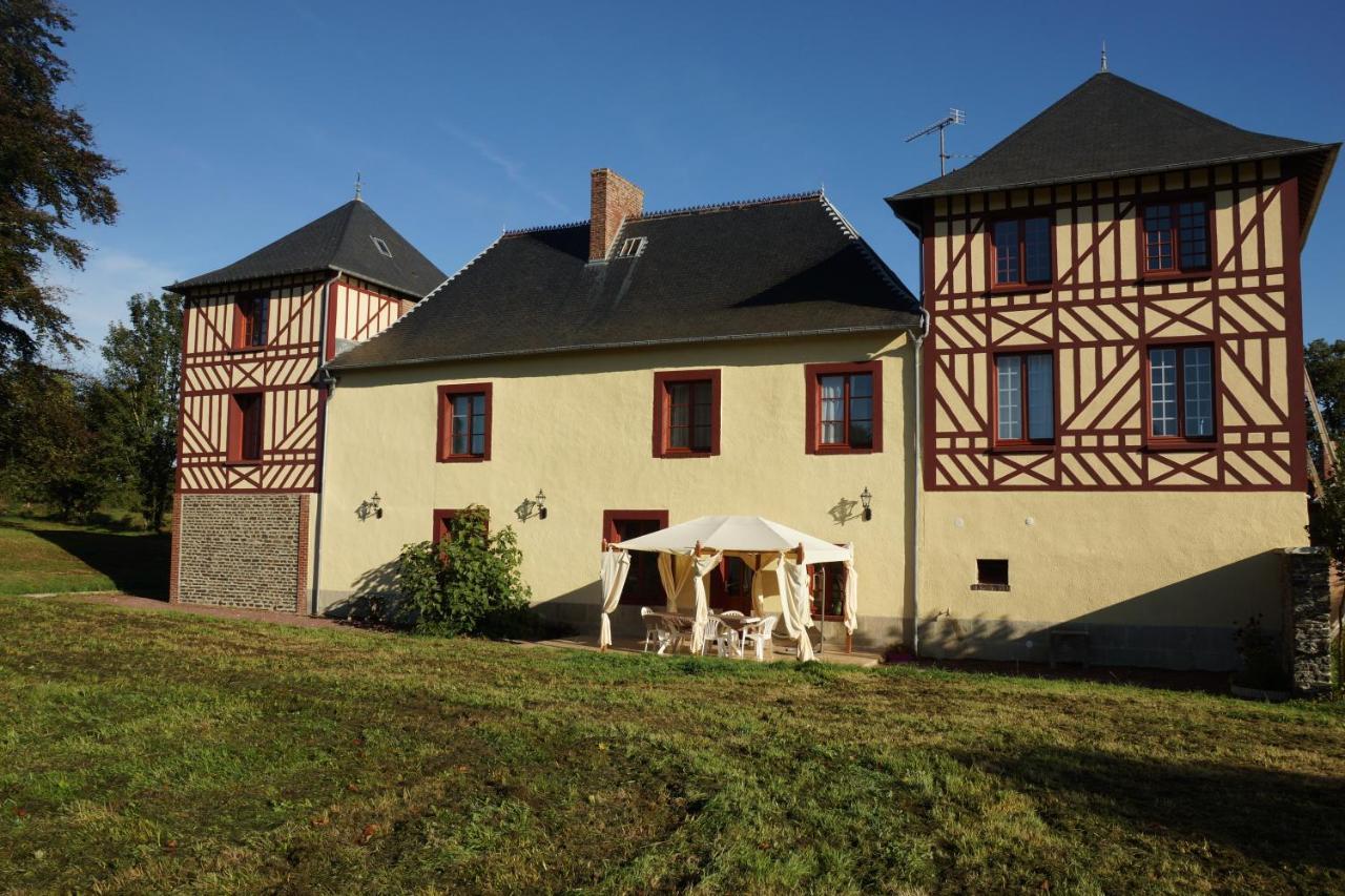 Bed and Breakfast Le Manoir Des Arts Saint-Samson-de-Bonfosse Экстерьер фото